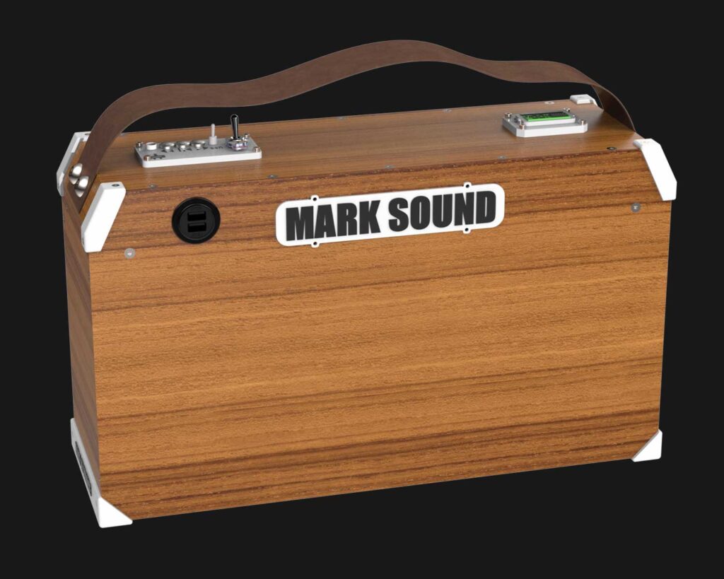 Enceinte nomade MARK-SOUND · vue 10